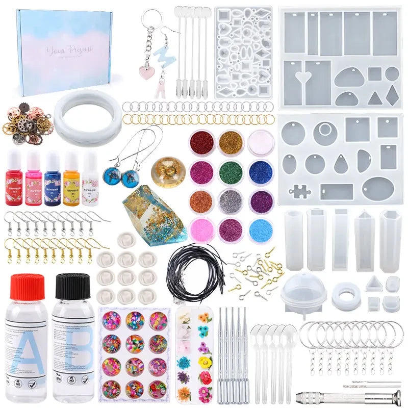 Epoxy Resin Jewelry Casting Mold Kit