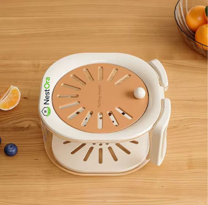 Nestora™ 2-in-1 Foldable Fruit & Veg Strainer