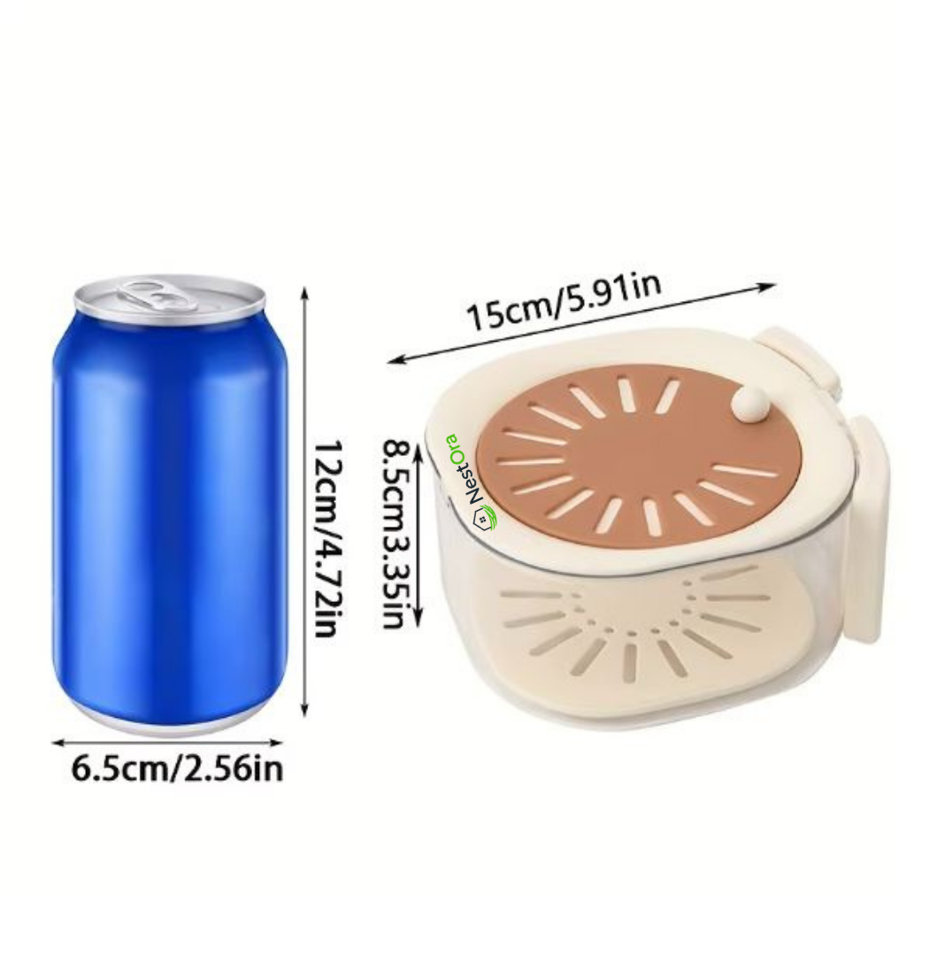 Nestora™ 2-in-1 Foldable Fruit & Veg Strainer