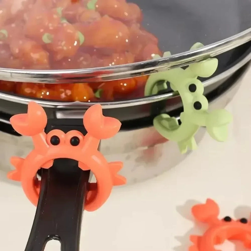 Silicone Crab Spoon Holder