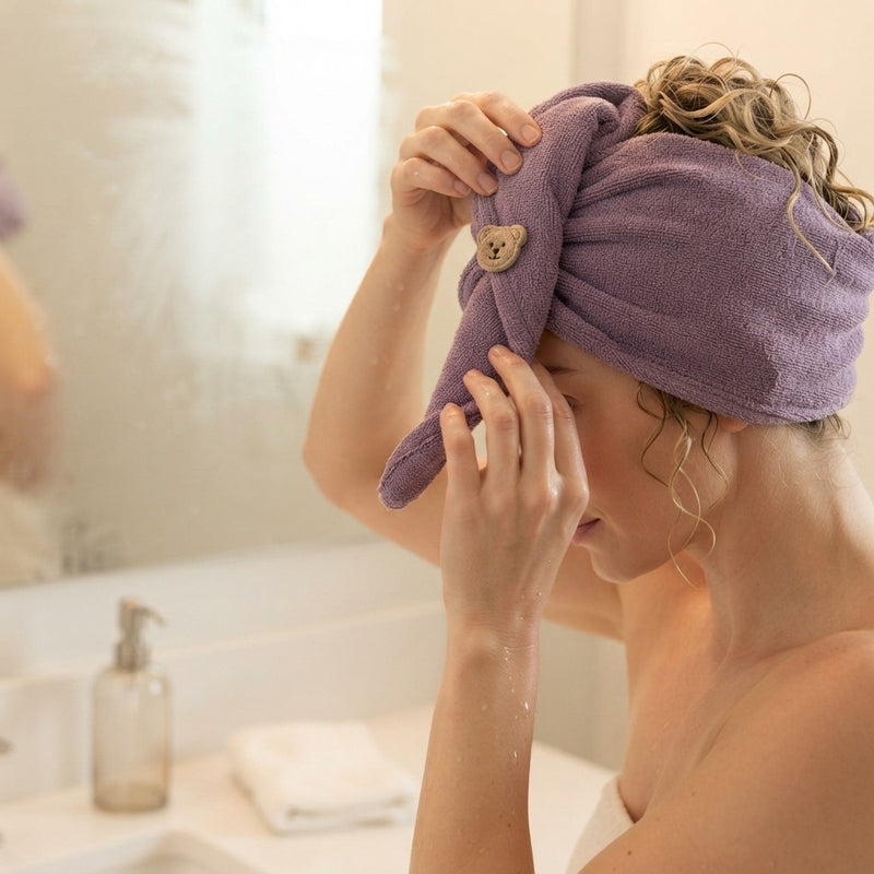 Microfiber Quick-Dry Hair Turban